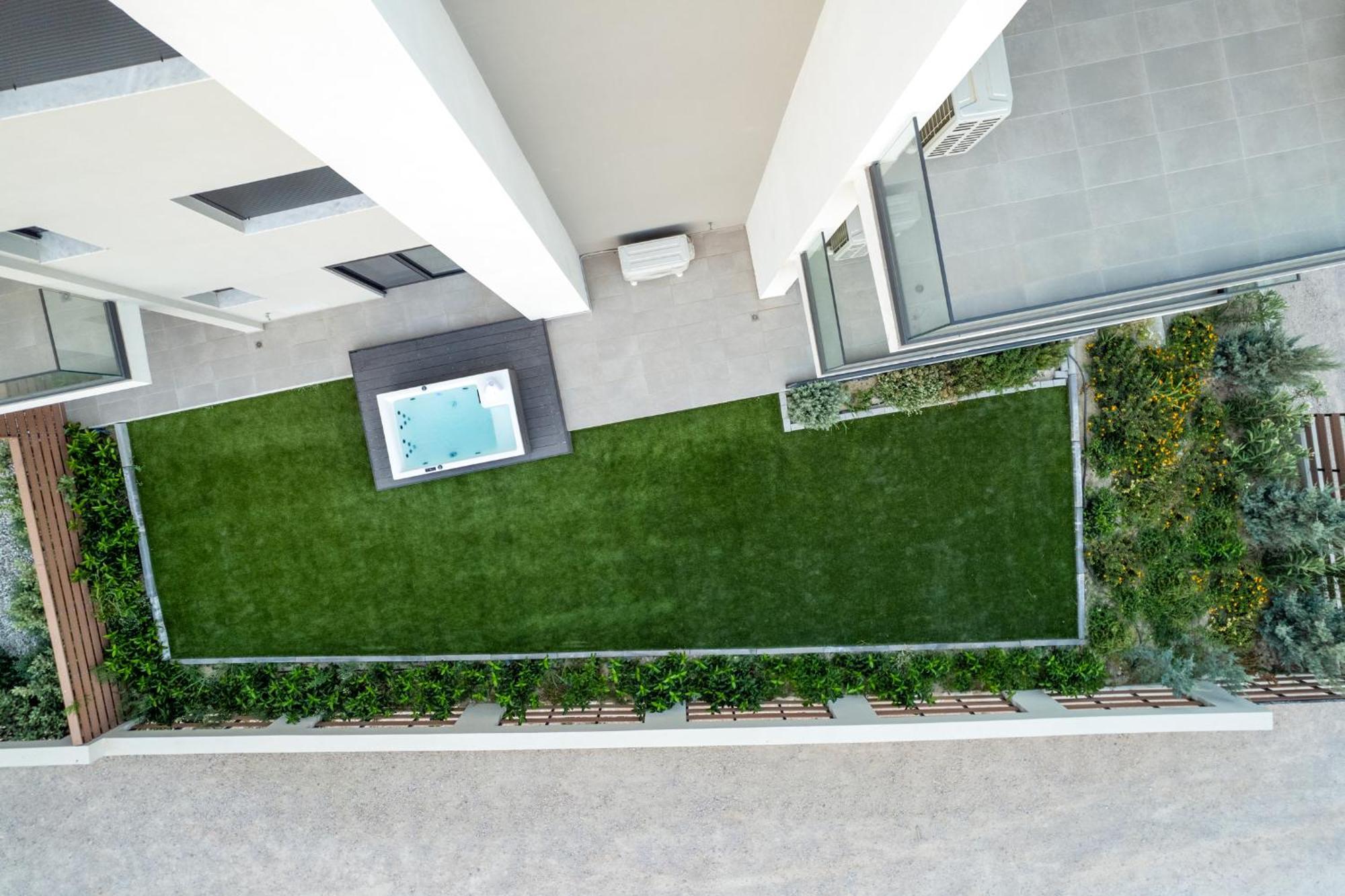 Maison Du Jardin 2-Bedroom Apartment Private Outdoor Jacuzzi Rhodes City Εξωτερικό φωτογραφία